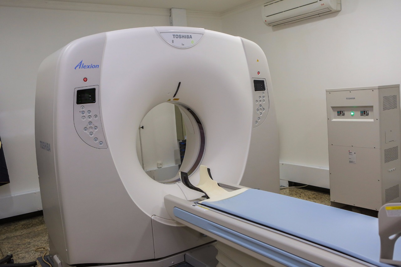 Exame de Tomografia Computadorizada Multislice em Itumbiara
